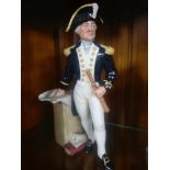 Royal doulton figure the captain hn2260.