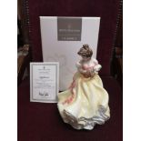 Royal doulton figure applause hn4328 with box and certificate.