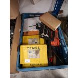 Box of tools etc.