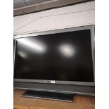 Sony flat screen TV with remote in working order.