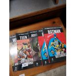 Lot of German batman dc hard back books. Etc.