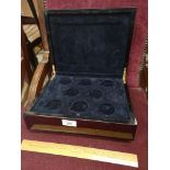 Pocket watch display box.