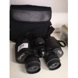 Set of LR optics 8 x35 binocalurs with case.