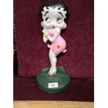 Large cast iron Betty boop door stopper.