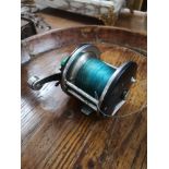 Penn 65 mulitiplier Sea reel with line.