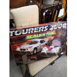 Boxed tourers 2000 scalextrics.