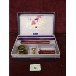 Royal spa vintage sealing set with original box.