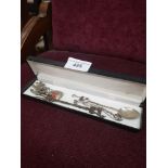Lot of collectables to include silver souvenir spoon.