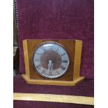 Westclox Scotland Art deco mantle clock.