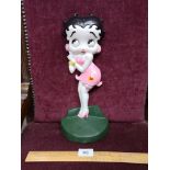 Large cast iron Betty boop door stopper.