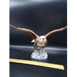 Large Beswick 1018 bald Eagle figure.