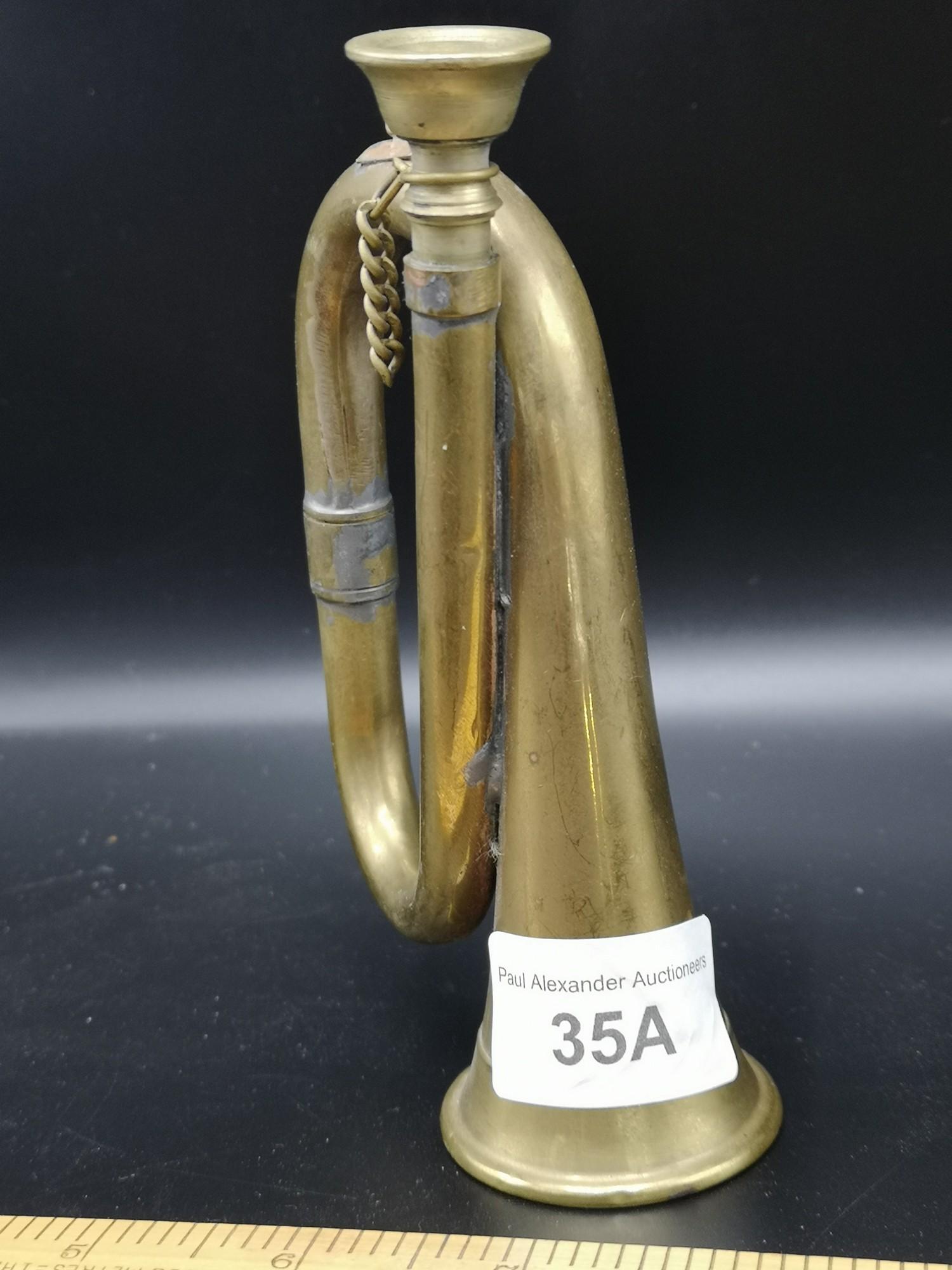 Small military bugle. - Image 2 of 2