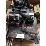 New Boxed x60 carp runner fishing reel with line.
