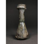 ROMAN GLASS FLASK - RARE TYPE