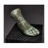 ROMAN BRONZE VOTIVE FOOT