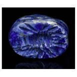 SASSANIAN STONE CARVED SEAL BEAD