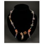 ROMAN BEADED NECKLACE