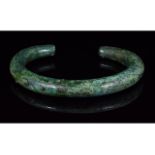 BRONZE AGE BRACELET - SUPERB PATINA