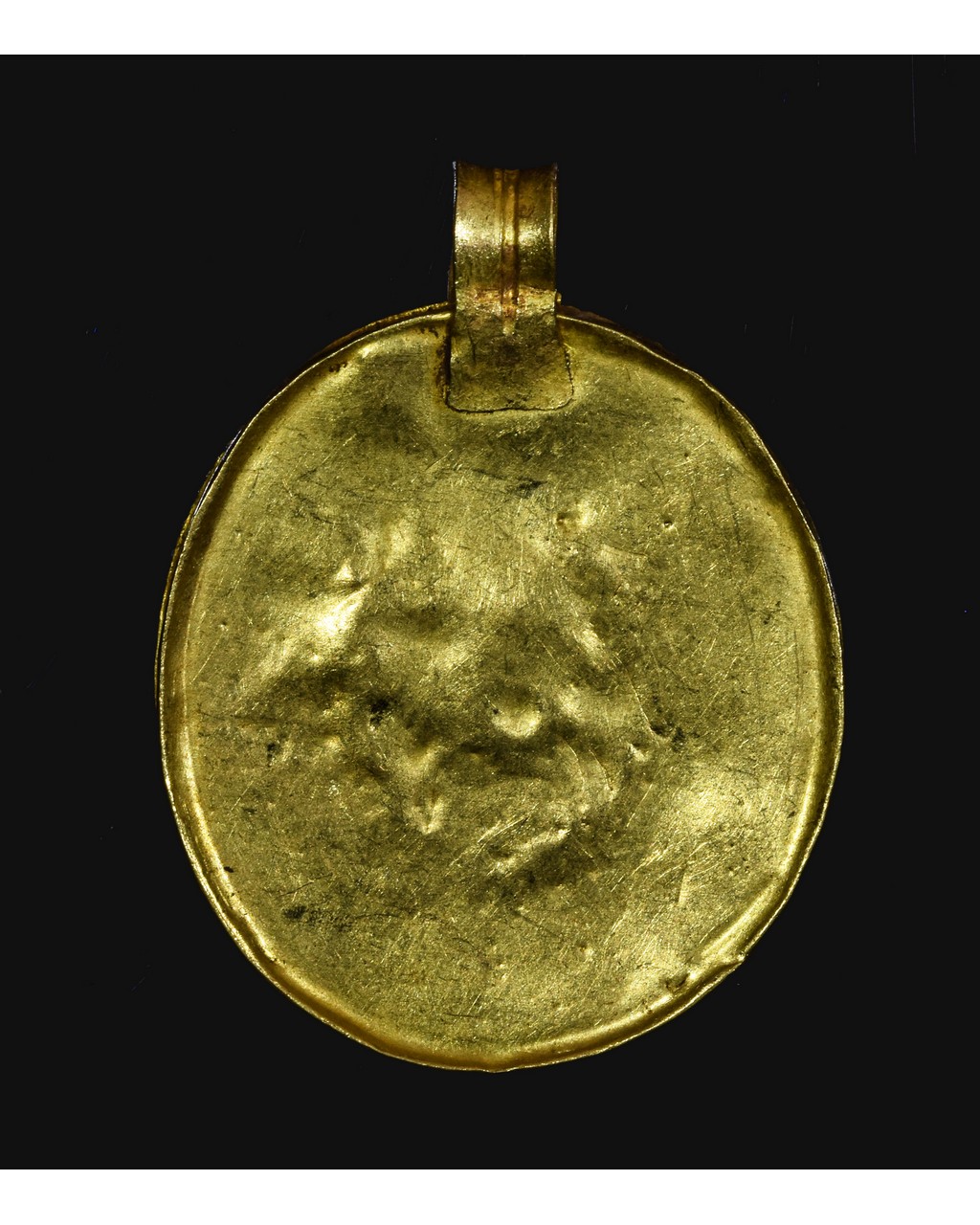 GREEK GOLD BOX PENDANT WITH CARNELIAN STONE - Image 3 of 3