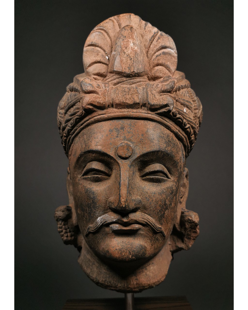 SUPERB GANDHARA HEAD OF BUDDHA