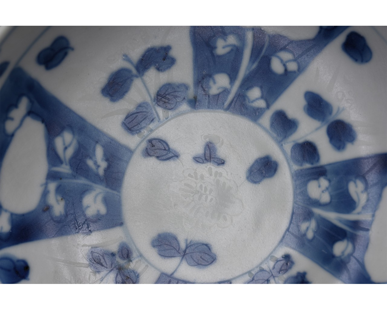 CHINESE QING BLUE AND WHITE PORCELAIN PLATES - Image 3 of 3