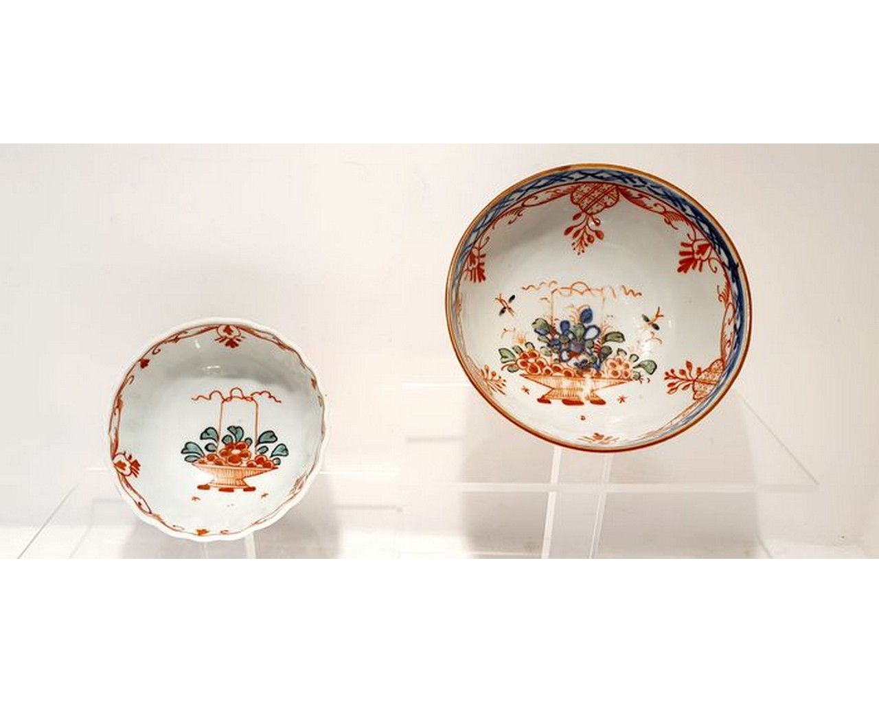 CHINESE QIANLONG PERIOD AMSTERDAM BENT BOWLS - RARE - Image 3 of 6