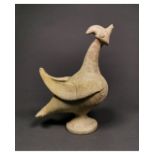 RARE KOREAN VESSEL SHAPED AS DUCK