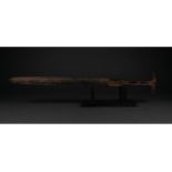 RARE ANCIENT IRON SWORD WITH HANDLE