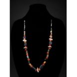 ROMAN BEADED NECKLACE - SUPERB