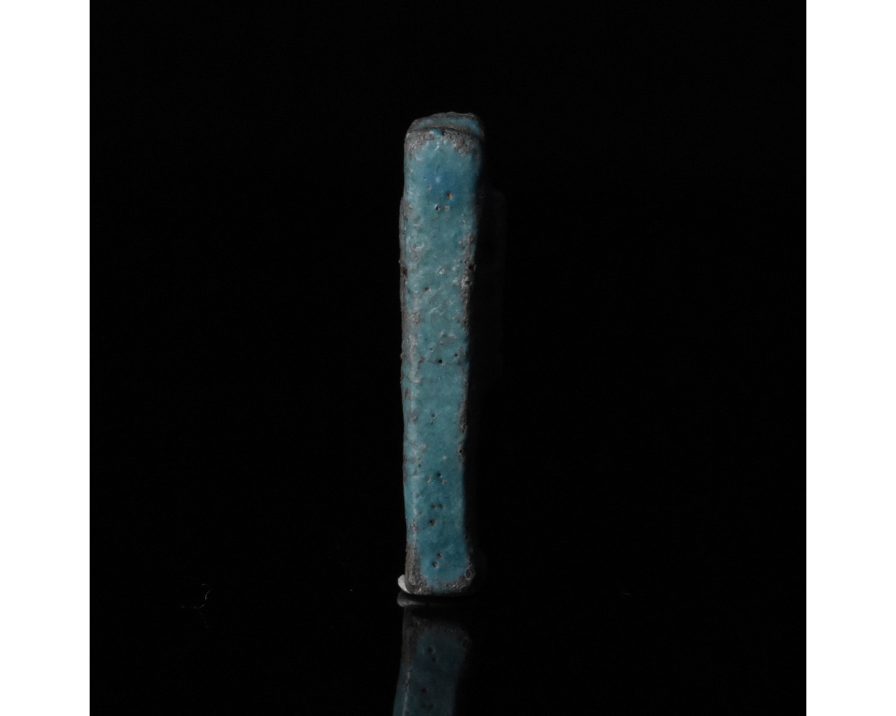EGYPTIAN FAIENCE AMULET OF THOTH - Image 4 of 4