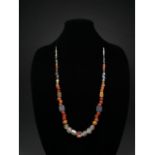 ROMAN BEADED NECKLACE - SUPERB