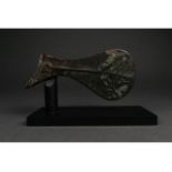 BRONZE AGE BATTLE AXE WITH RARE PATTERN