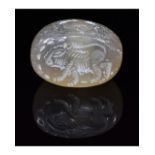 SASSANIAN CARVED SEAL BEAD