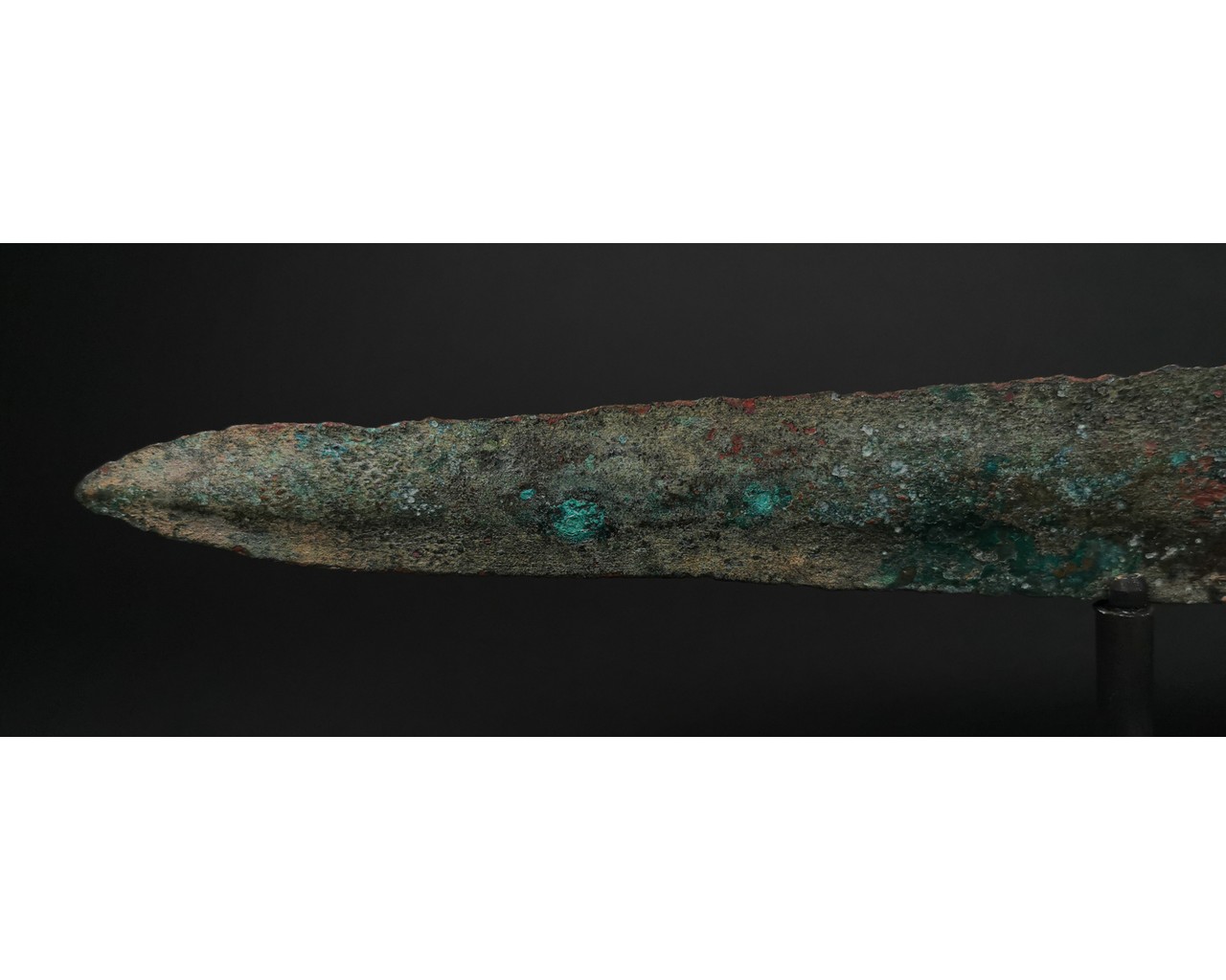 RARE ANCIENT BRONZE SWORD WITH BONE HANDLE - Image 3 of 6