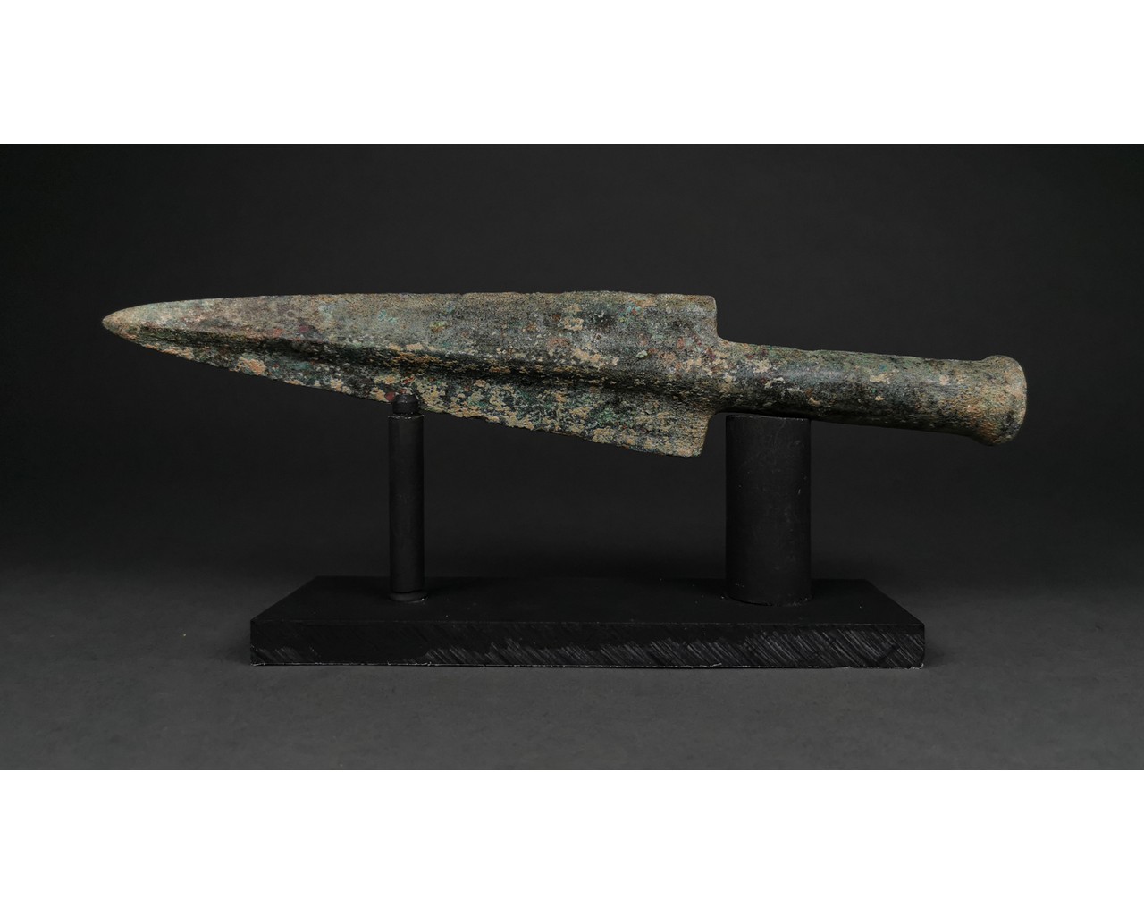 RARE ANCIENT GREEK HOPLITE BRONZE SPEAR