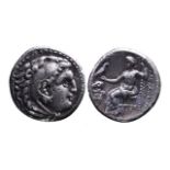 Ancient Greek AR drachm Alexander III the Great