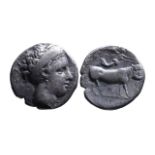 Ancient Greek AR didrachm Neapolis