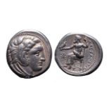 Ancient Greek AR tetradrachm Alexander III the Great