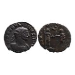 Ancient Roman Imperial AE antoninianus Aurelianus