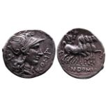 Ancient Roman Republican AR denarius