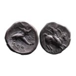 Ancient Greek AR didrachm Tarent