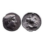 Ancient Greek AR tetradrachm Patraos