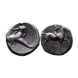 Ancient Greek AR didrachm Tarent