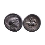 Ancient Roman Republican AR denarius