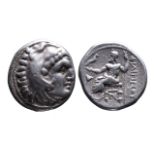 Ancient Greek AR drachm Philip III