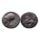 Ancient Greek AR stater Corinth