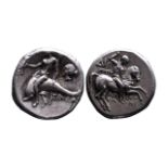 Ancient Greek AR didrachm Tarent