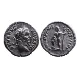 Ancient Roman Imperial AR denarius Septimius Severus