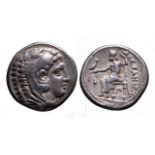 Ancient Greek AR tetradrachm Alexander III the Great