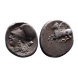 Ancient Greek AR stater Corinth